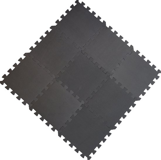 Babydan Speelkleed - Speelmat - Puzzelmat Foam 1-9 cijfers - Grijs van Babydan — afbeelding 5