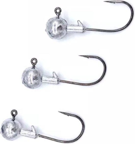 Jighead Box - 40 stuks - 2.5g t/m 10g - Loodkoppen Set - Jigheads voor Shads & Softbaits - Kunstaas Roofvissen van Jenzi — afbeelding 4