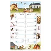 Rien Poortvliet Week omlegkalender - 2023 - Bruidspaarden