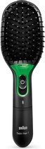 Braun Satin Hair 7 Brush BR710E Haarborstel - IONTEC technologie tegen pluis - Zwart