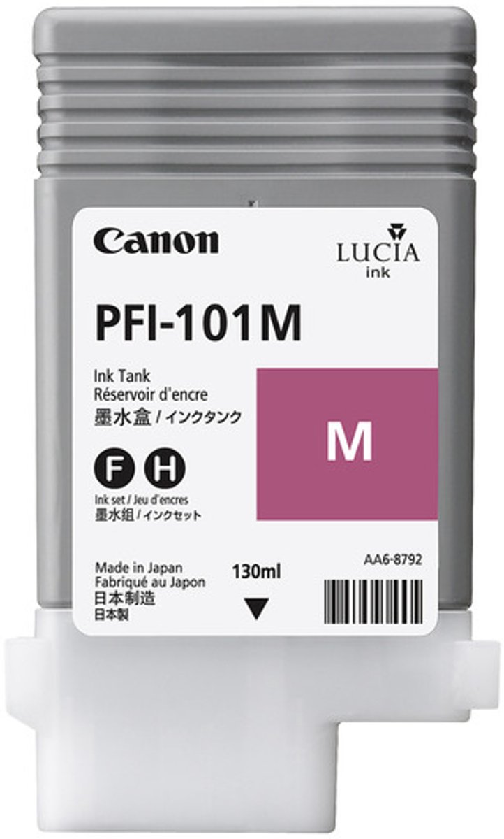 Canon PFI-101M - Inktcartridge / Pigment Magenta