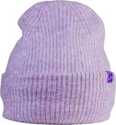 Arctic beanie Purple Melange - super zachte beanie - Poederbaas - skimuts