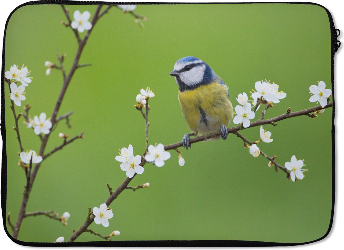 YUE QIN Puffy Laptophoes voor 14 inch laptophoes, schattige