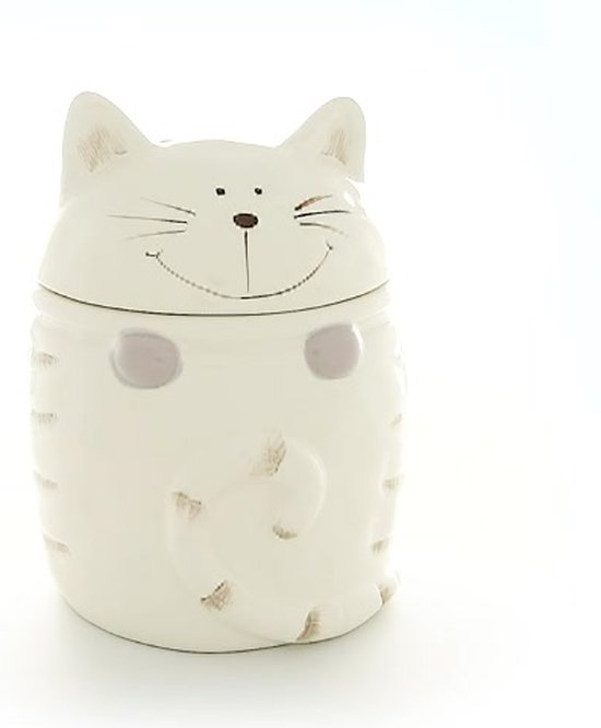 Set Sale E Pepe A Forma Di Gatto - Ceramica Bianco E Nero - Idea Regalo Per Amanti Dei Gatti - Foto 10