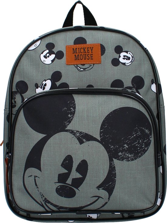 Mickey mouse friendship fun rugzak groen bol