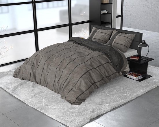 Flanel Dekbedovertrek Sleeptime Flanellen Dekbedovertrek – Extra Warm & Zacht – Inclusief 2 Kussenslopen – 240x220 Cm – Perfect Voor De Winter Warm Winter Beddengoed