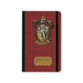 Carnet Harry Potter Logo Gryffondor Rouge