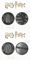 Harry Potter Verzamelobject Collectable Coins Dumbledore's Army Hermione & Ginny Limited Edition Set van 2 Grijs