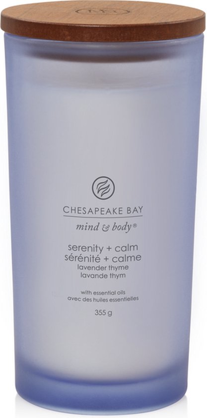 Chesapeake Bay Serenity & Calm - Lavender Thyme Large Candle