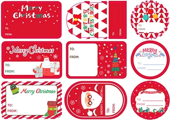 Foto: 36 naamstickers kerst 9 designs cadeaustickers naametiketten kerst stickers cadeaulabels kerst etiketten kerst naamlabels kerst naam stickers kerst cadeauversiering