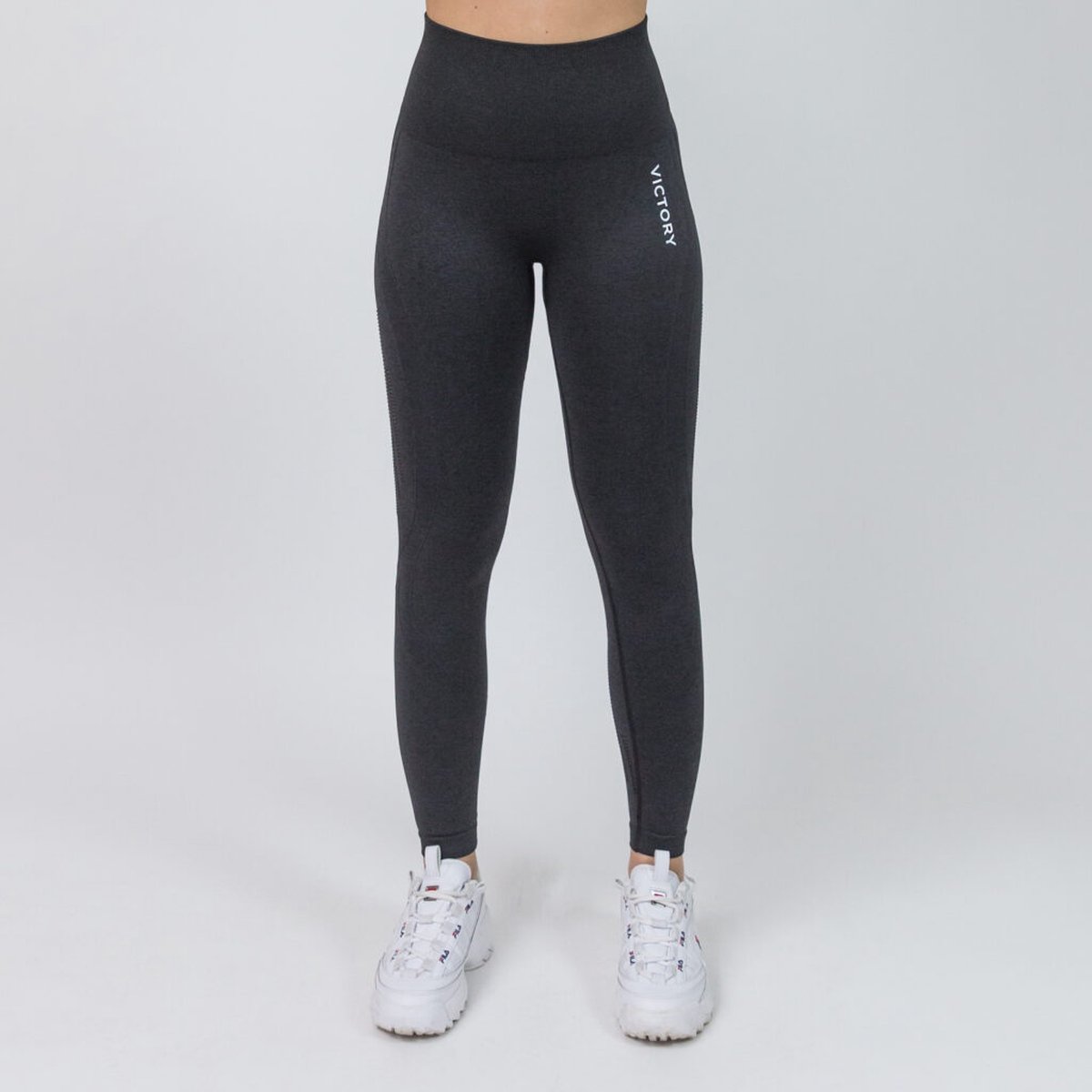 Victory Sportswear® - Dream - High Waist - Squat Proof Dames Sportlegging - Fitness Yoga Hardlopen - Zwart Maat XS/S