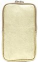 Leren Schoudertas Metallic - Leder - Telefoontasjes - Goud -