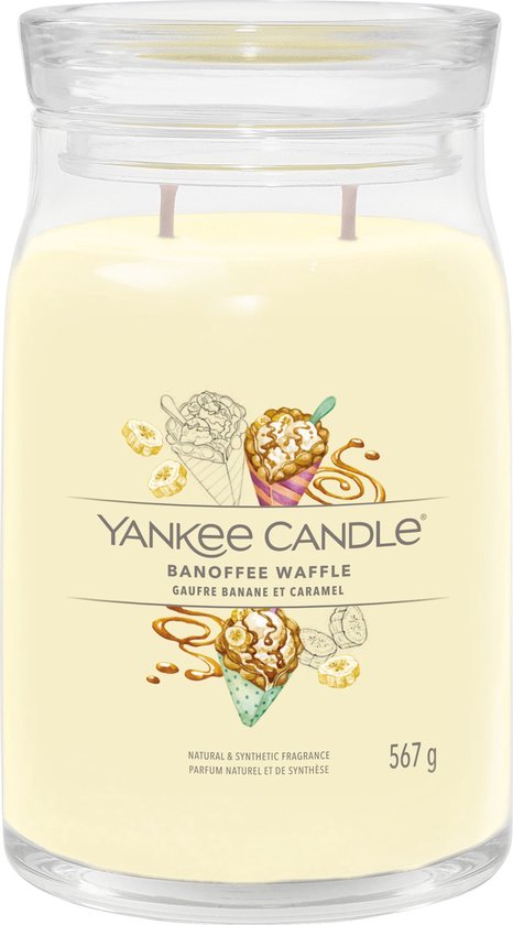 Yankee Candle - Banoffee Waffle Signature Large Jar
