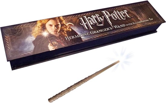 The Noble Collection Harry Potter - Illuminating Wand Hermione Granger 38 cm (Tover)staf - Bruin