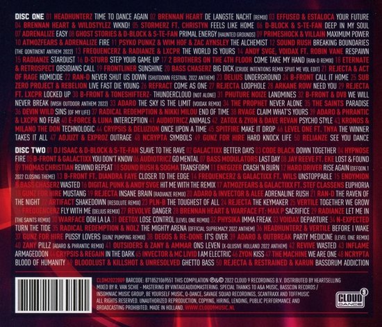 Various Artists - Hardstyle Top 100 Best Of 2022 (2 CD) - various artists