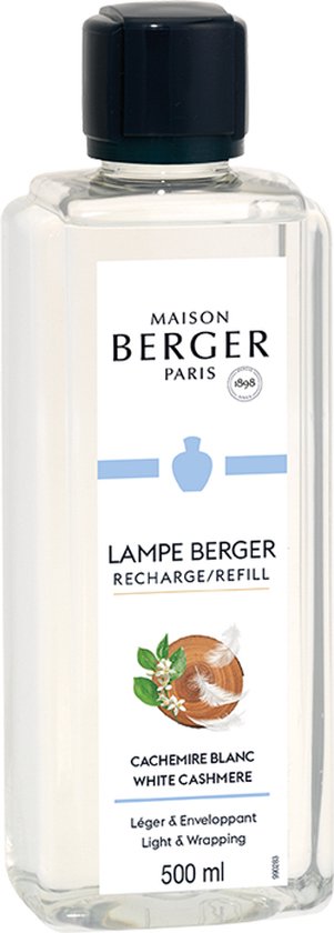 Lampe Maison Berger - Recharge pour brûle-parfum - Pure - Cachemire Blanc
