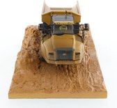 Cat 745 Dumptruck - air brushed - weathered - vervuild - ADT - 1:50 - Diecast Masters - Weathered Series