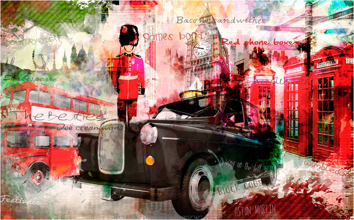 Fotobehang - Streets of London.