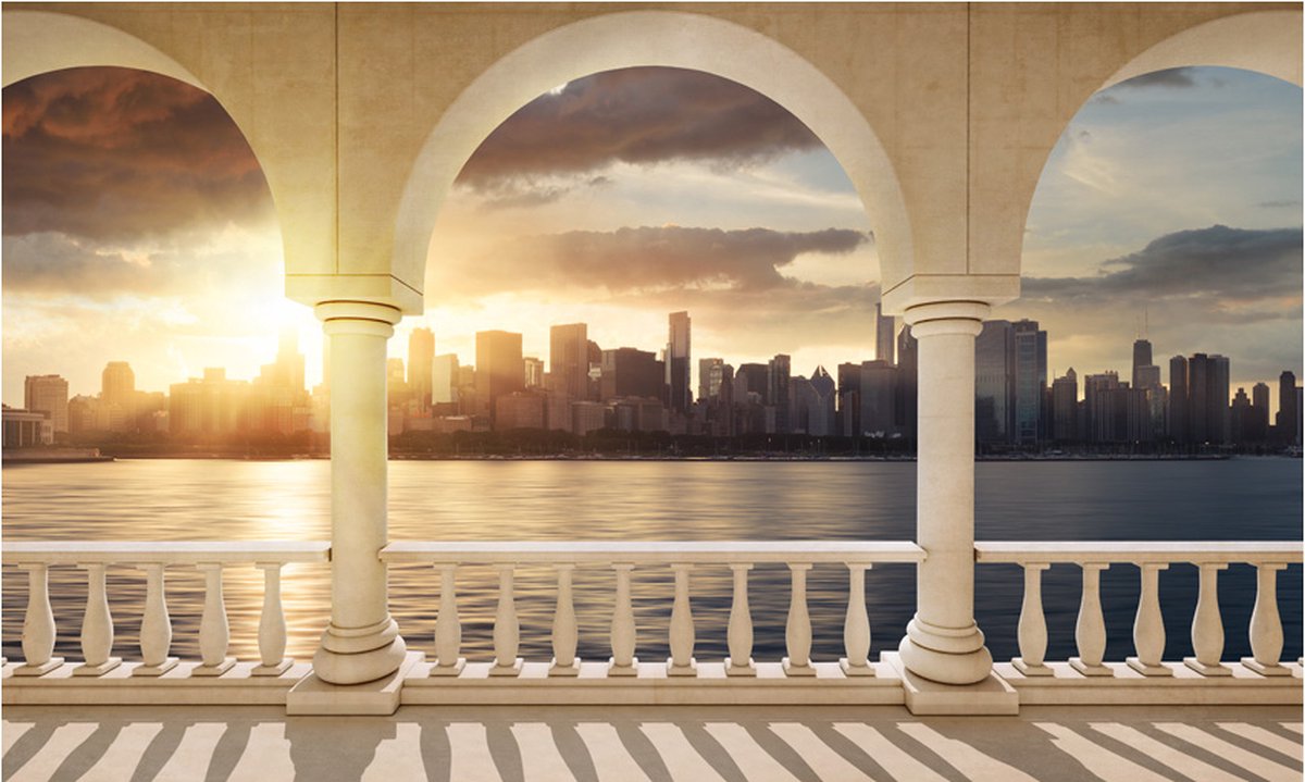 Fotobehang - Dream about New York.