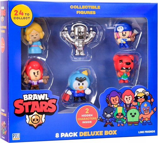 Brawl Stars Set de 5 Figurines articulées 12cm