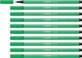 STABILO Pen 68 - Feutre Premium - Vert Émeraude Clair - Boîte de 10 pcs