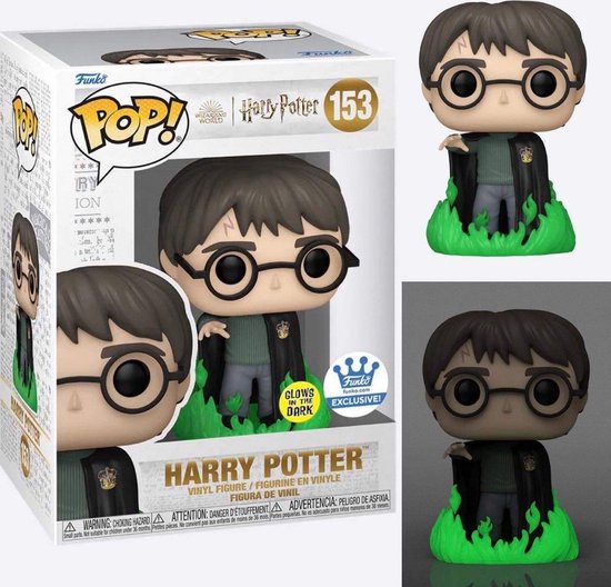 Funko Pop! Harry Potter #153 Glow In The Dark￼ (Funko Shop Exclusive)