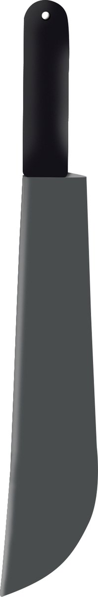 Carnaval kapmes 52 cm volwassenen - Halloween horror thema wapens van plastic