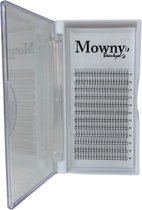 Mowny Beauty - Wimperextensions - 3D Premade Fans - 11mm 0,07mm D-krul - Natuurlijke Wimperextensions - Russisch volume