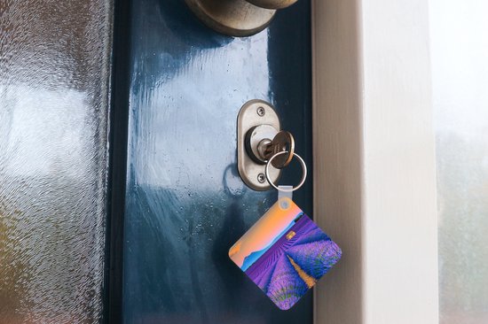 Porte-clés - Cadeaux - Lavande - Violet - Fleurs - Plastique