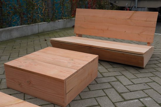 Bankje “Sauna” van Douglas hout 120cm relax bank – Loungebank – Lage 2 persoons | bol.com
