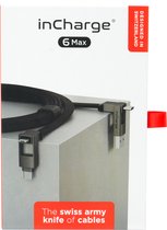Bol.com laad+datakabel 6-in-1 15m grijs aanbieding
