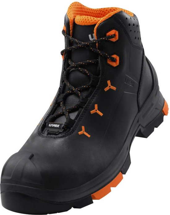 uvex 2 6503245 Hoge veiligheidsschoenen S3 Schoenmaat (EU): 45 Zwart ...