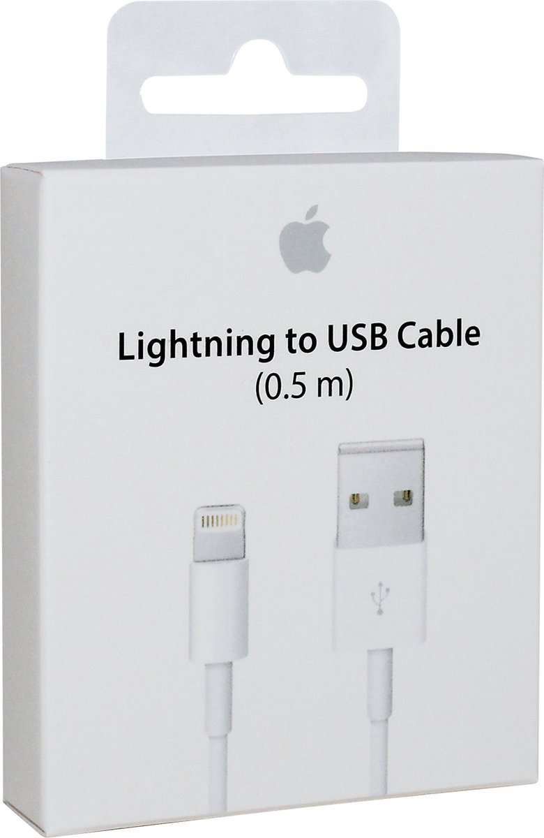 Apple USB kabel naar Lightning - 0.5m | bol.com