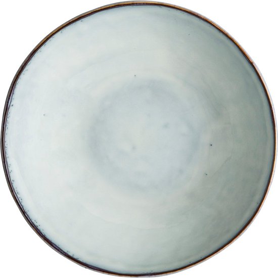 Ovale schaal 32cm Pacifica blauw - Simon's tafel