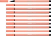 STABILO Pen 68 - premium Viltstift - Apricot - Doos 10 stuks