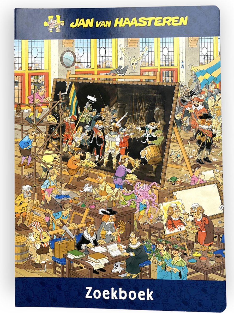 Zoekboek - Jan Van Haasteren - De Nachtwacht