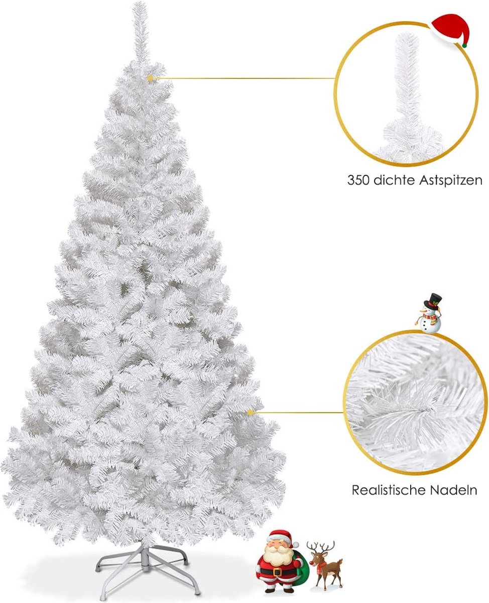 Kunstkerstboom – Premium kwaliteit - realistische kerstboom – duurzaam ‎75 x 75 x 150 cm