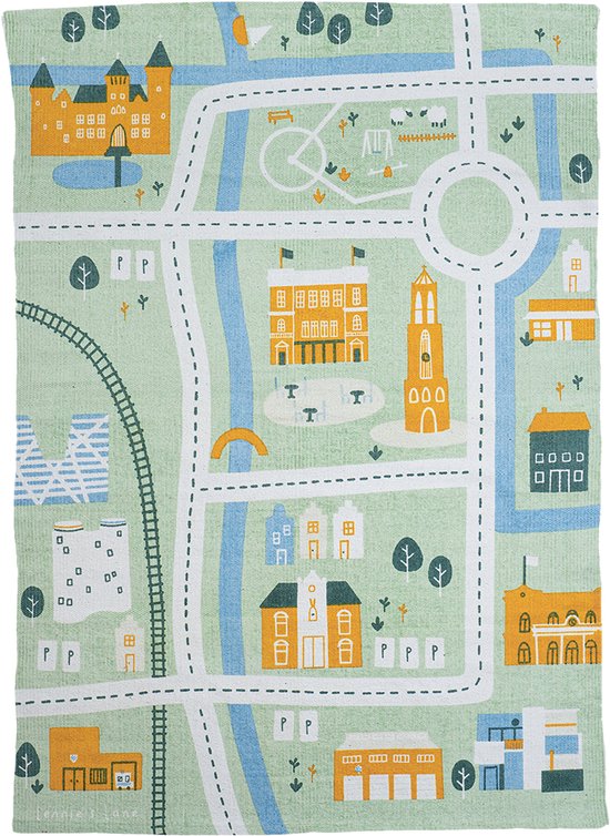 Lennie's Lane speelkleed Utrecht - 100% katoen, anti-slip -