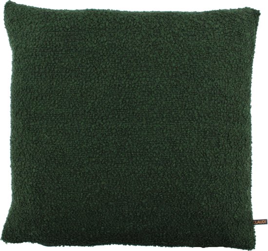 Claudi - sierkussen Bonito - donker groen - 50x50 cm