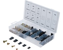 BGS Assortiment Carosseriemoeren & speednuts 170 delig