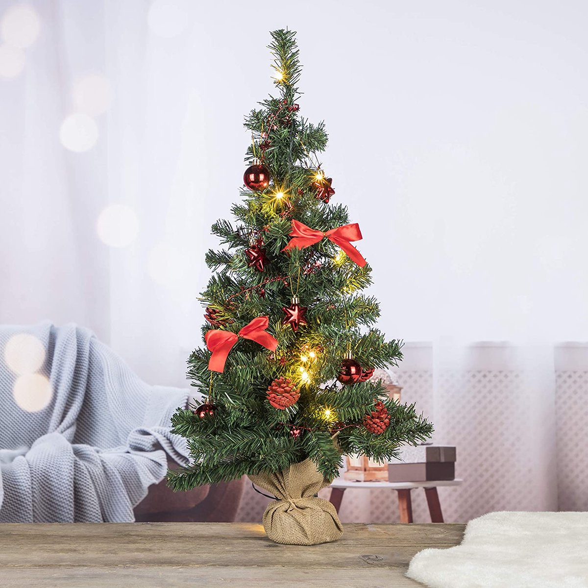 Kunstkerstboom – Premium kwaliteit - realistische kerstboom – duurzaam 40 x 75 cm