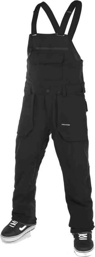 Volcom Roan Bib pantalon de snowboard hommes noir | bol.com