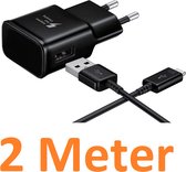 Bedrade oplader - 15 W - 2 Meter - Micro-USB - Snellader