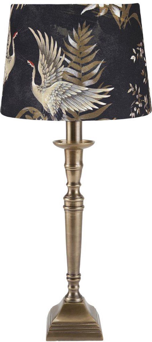 PR Home - Tafellamp Salong Brons Bird 42 cm