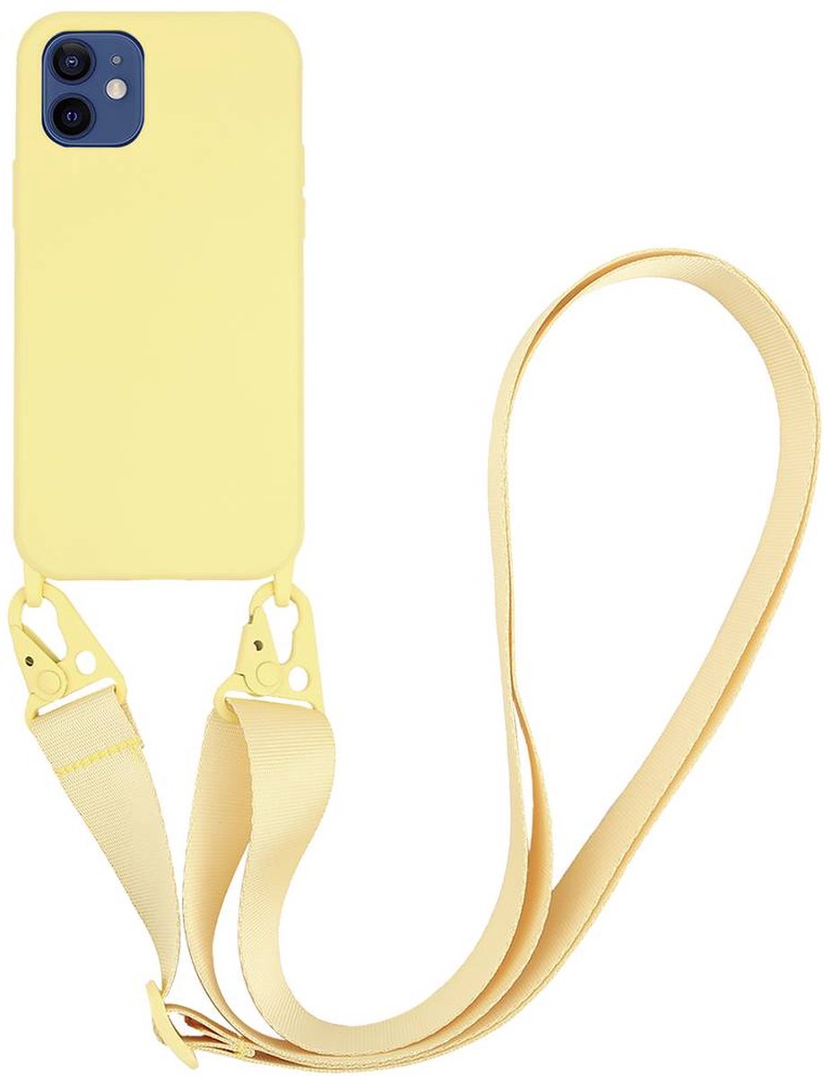 Vivanco Necklace Smartphone ketting Apple iPhone 12, iPhone 12 Pro Geel