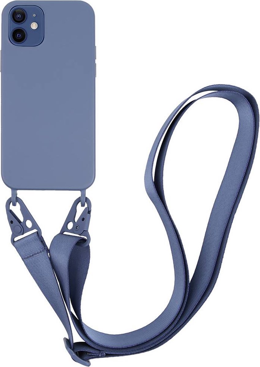 Vivanco Necklace Smartphone ketting Apple iPhone 12, iPhone 12 Pro Blauw