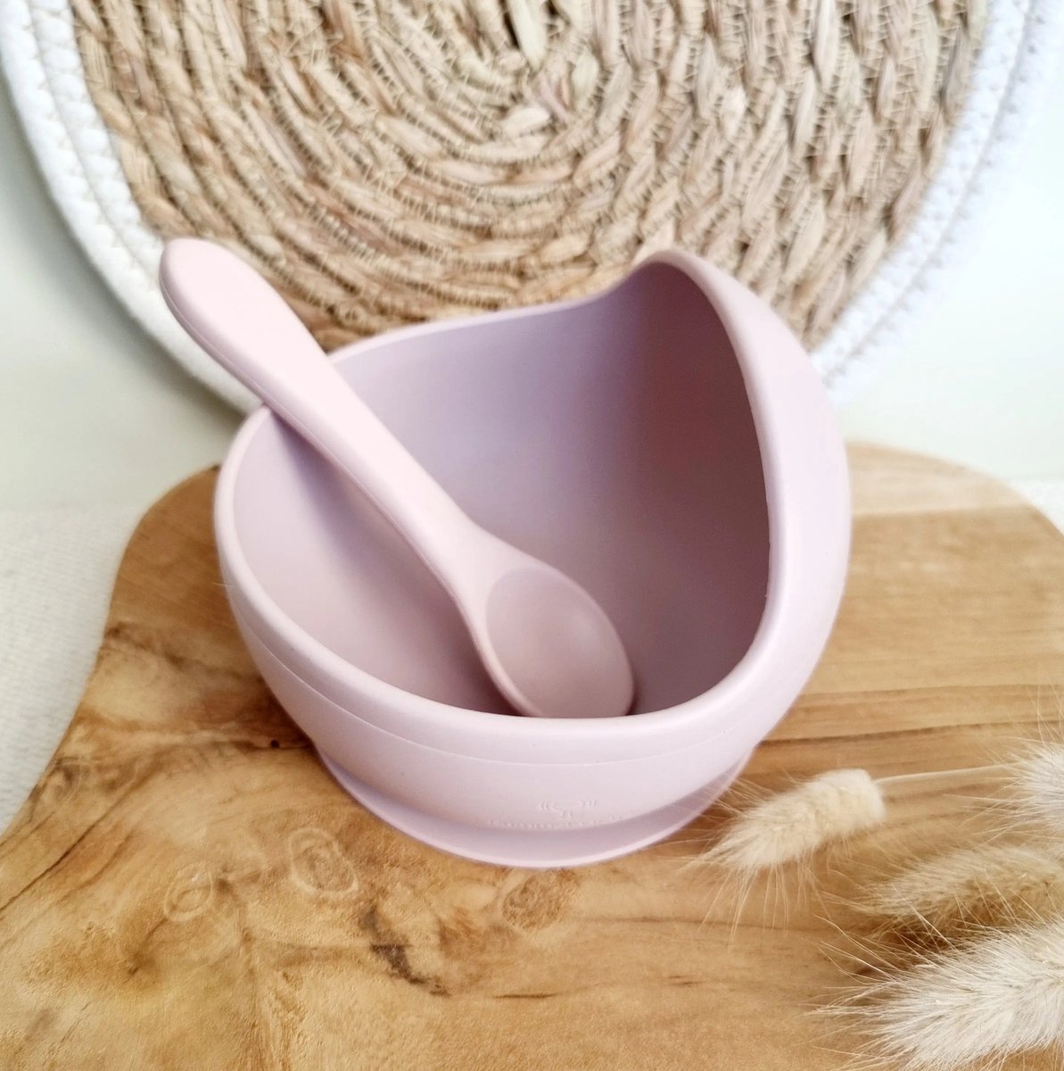 Petite&Mars | Siliconen Bord Dusty Rose