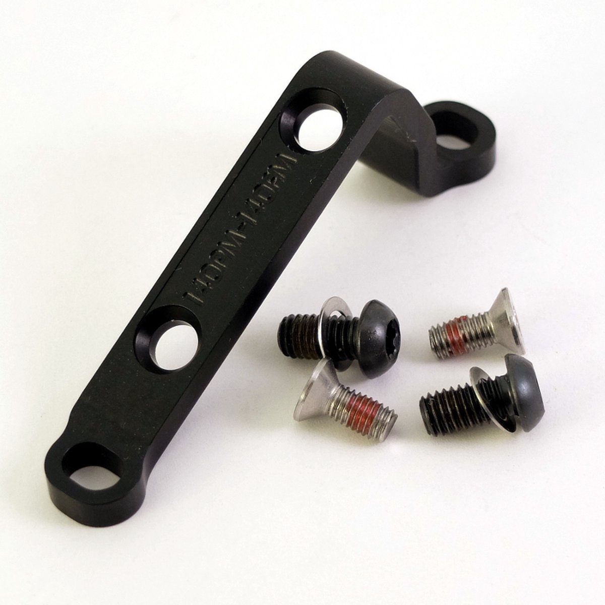 Postmount naar flatmount adapter racefiets rem op de mtb