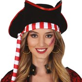 Fiestas Guirca - Oorbellen Pirate - goudkleurig - Carnaval - Carnaval kostuum - Carnaval accessoires
