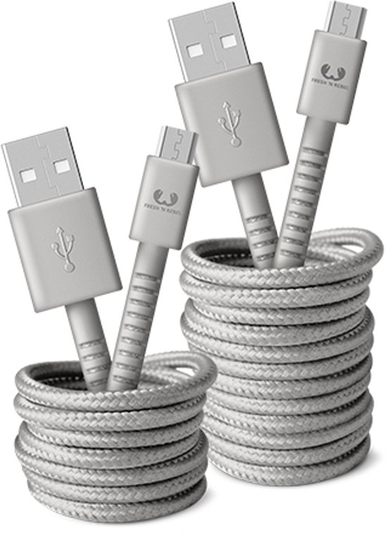 USB naar Micro USB kabel 3m duurzaam nylon vlechtwerk slijtbestendig lange laadkabel voor smartphones tablets